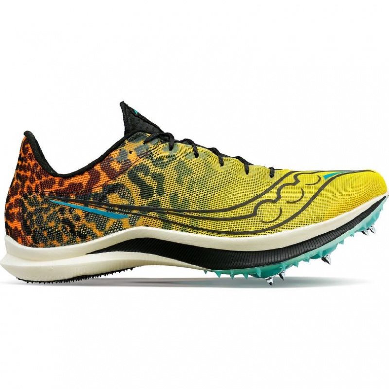 Men\'s Saucony Endorphin Cheetah Running Shoes Multicolor | CANADA THRPWQD