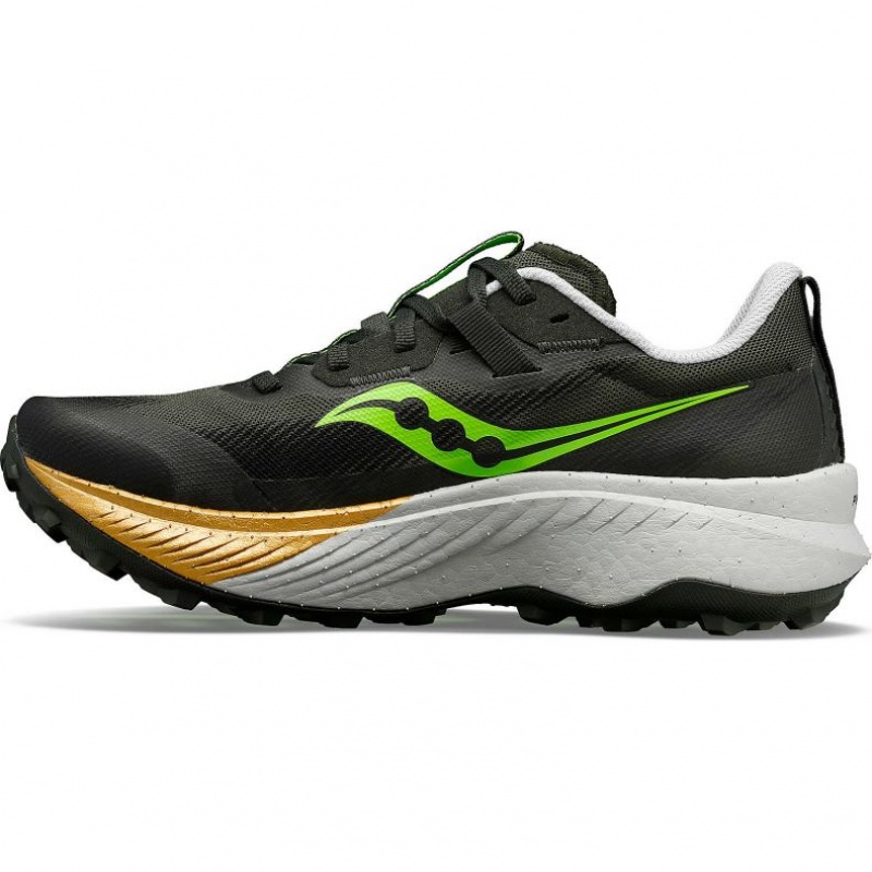 Men's Saucony Endorphin Edge Trail Running Shoes Black | CANADA FNMKSCG