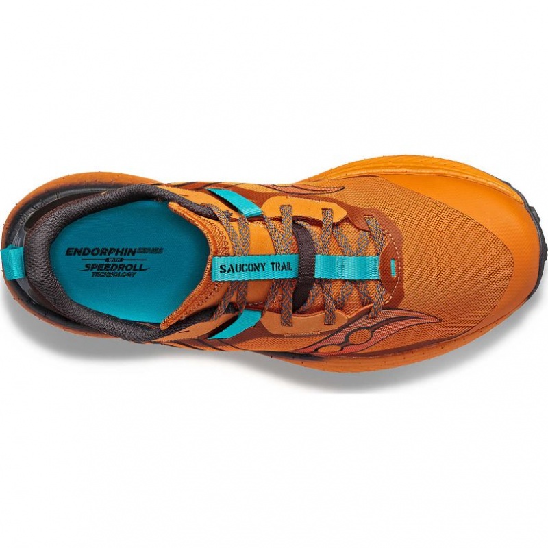 Men's Saucony Endorphin Edge Trail Running Shoes Orange | CANADA JSCNWTG