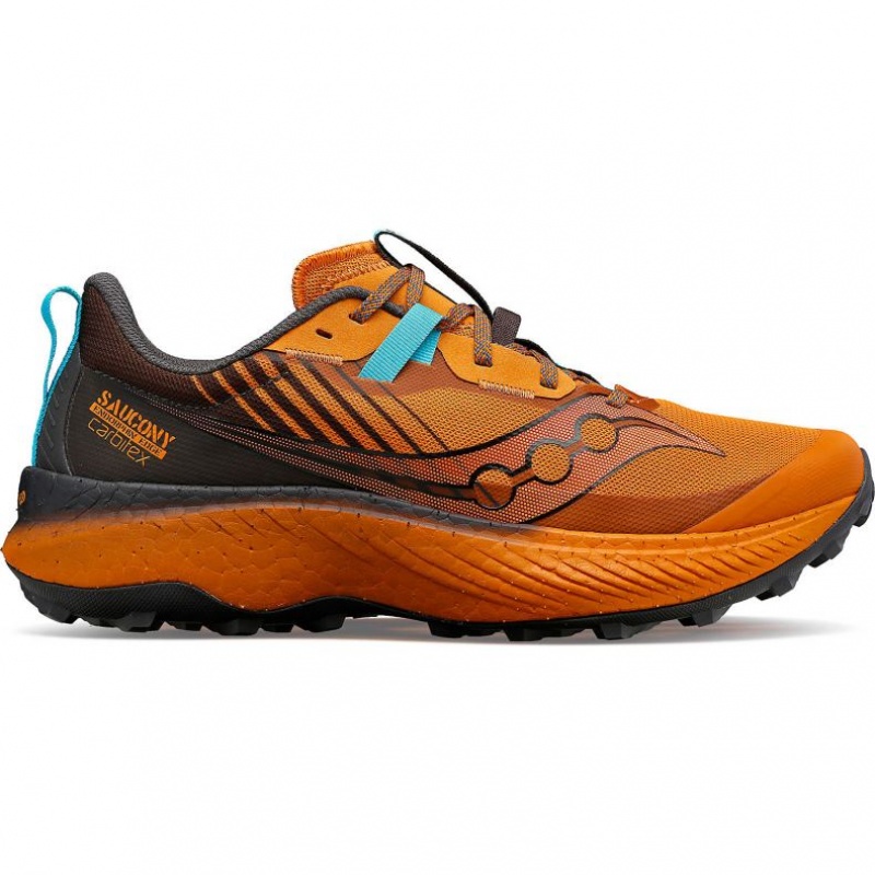 Men\'s Saucony Endorphin Edge Trail Running Shoes Orange | CANADA JSCNWTG