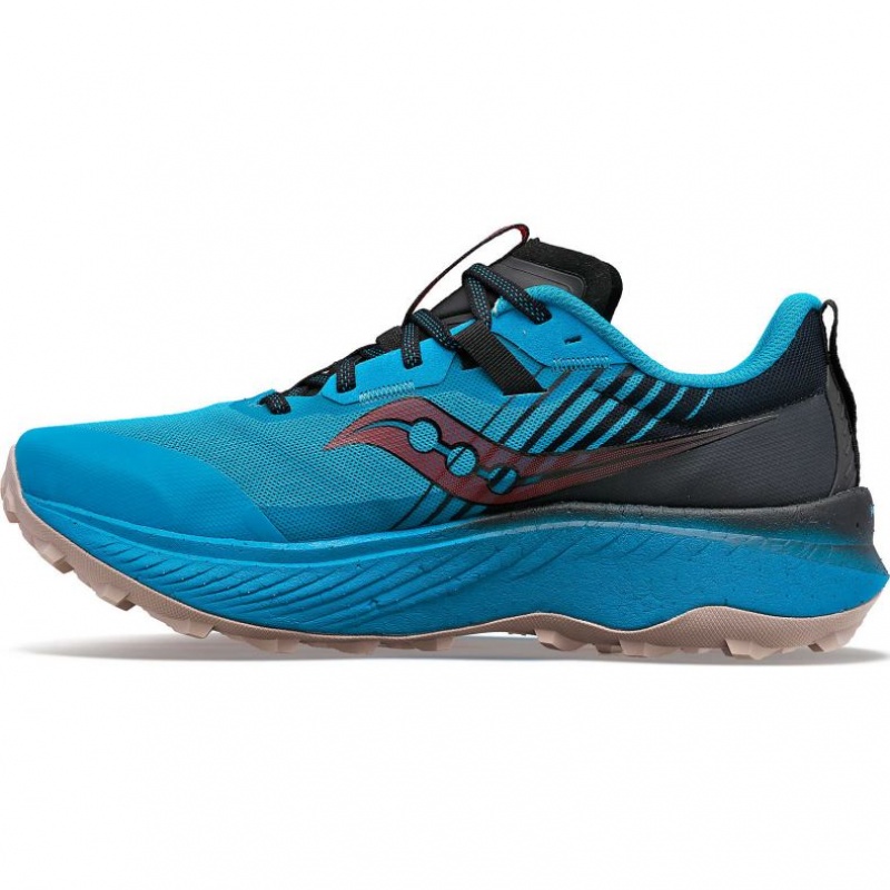 Men's Saucony Endorphin Edge Trail Running Shoes Blue | CANADA XYKCVRQ