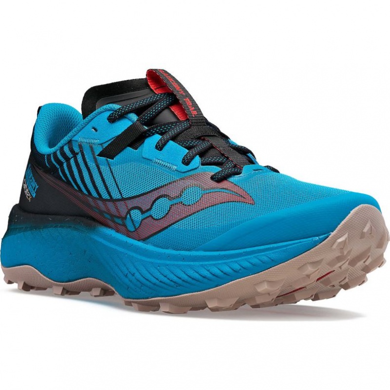 Men's Saucony Endorphin Edge Trail Running Shoes Blue | CANADA XYKCVRQ