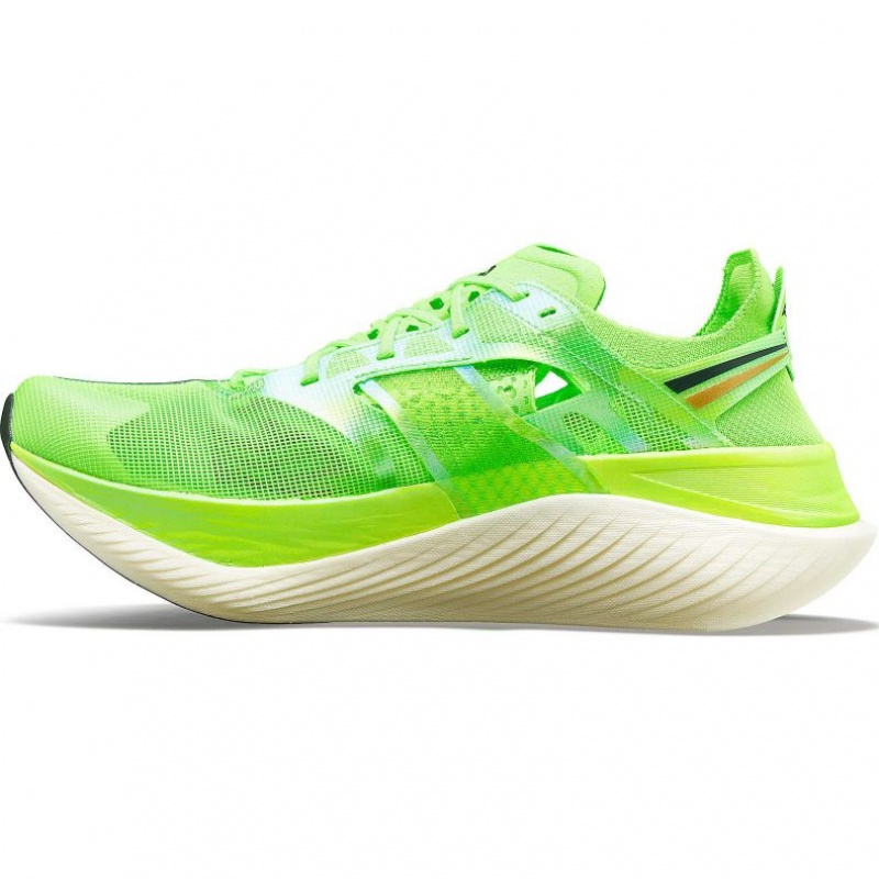 Men's Saucony Endorphin Elite Running Shoes Green | CANADA PIWRUAQ