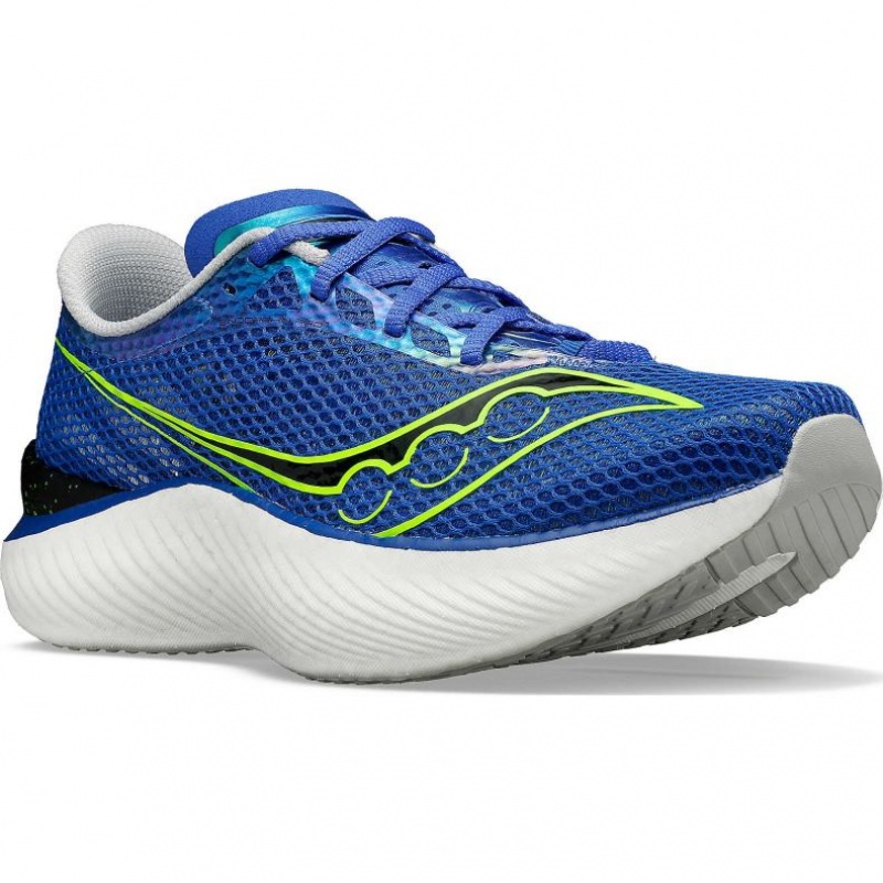 Men's Saucony Endorphin Pro 3 Running Shoes Blue | CANADA IVLJQBN