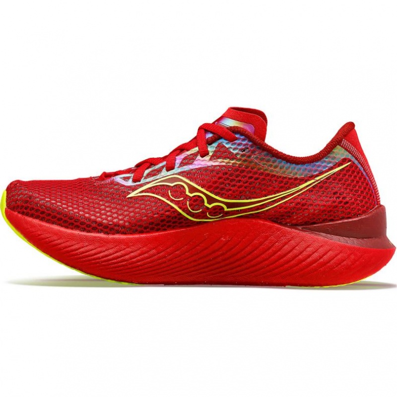 Men's Saucony Endorphin Pro 3 Running Shoes Red | CANADA CYIVZUH