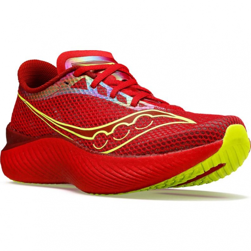 Men's Saucony Endorphin Pro 3 Running Shoes Red | CANADA CYIVZUH