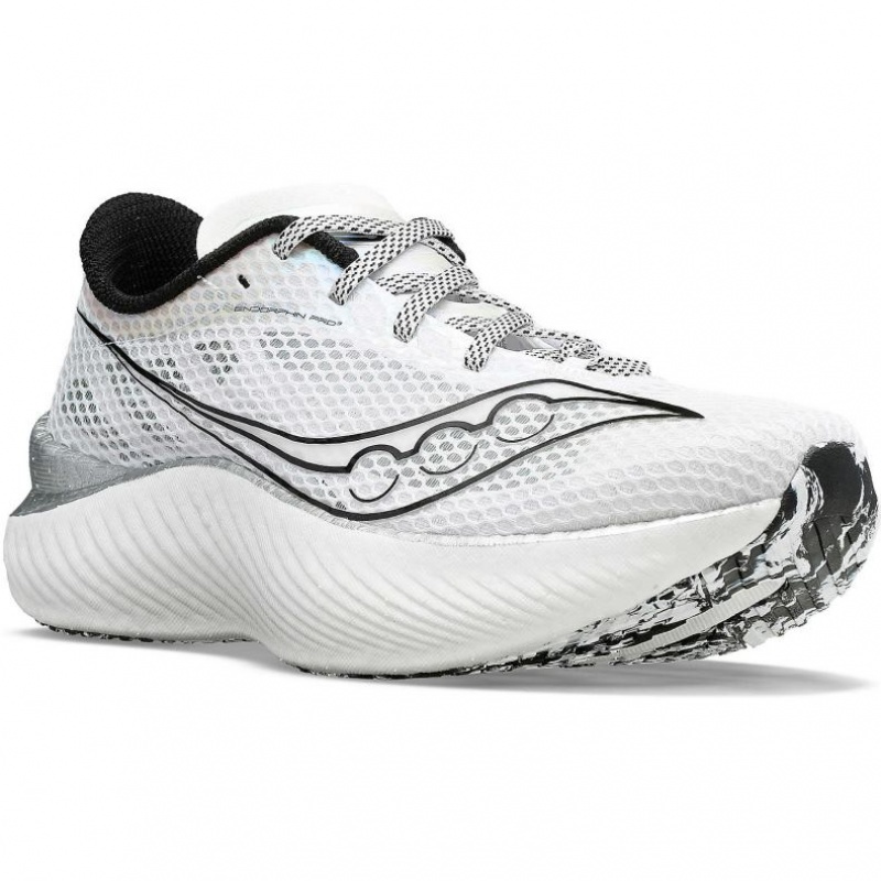 Men's Saucony Endorphin Pro 3 Running Shoes White | CANADA CRYMZFX