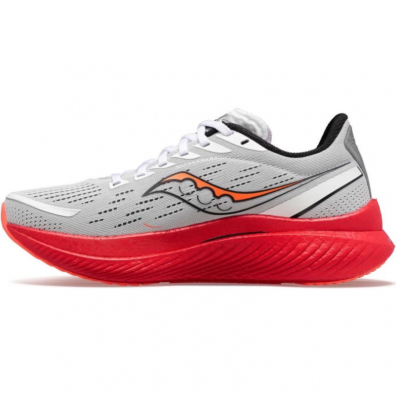 Men's Saucony Endorphin Speed 3 Running Shoes White | CANADA WFOZSLM