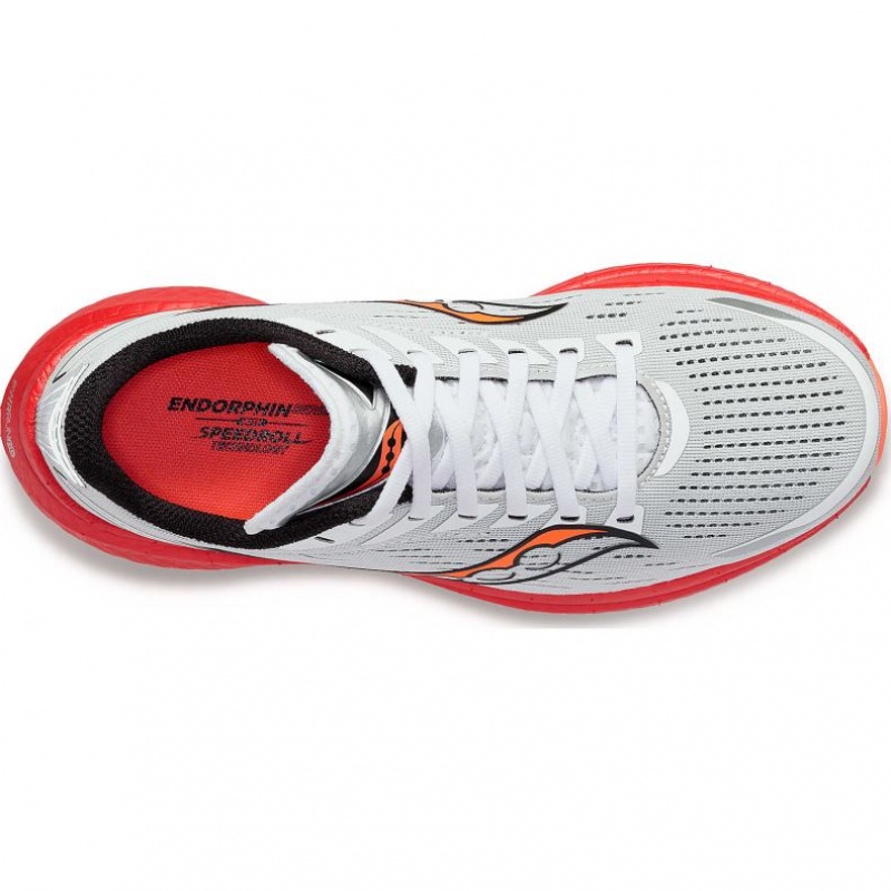 Men's Saucony Endorphin Speed 3 Running Shoes White | CANADA WFOZSLM