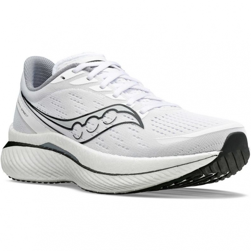 Men's Saucony Endorphin Speed 3 Running Shoes White | CANADA DIOHMYU