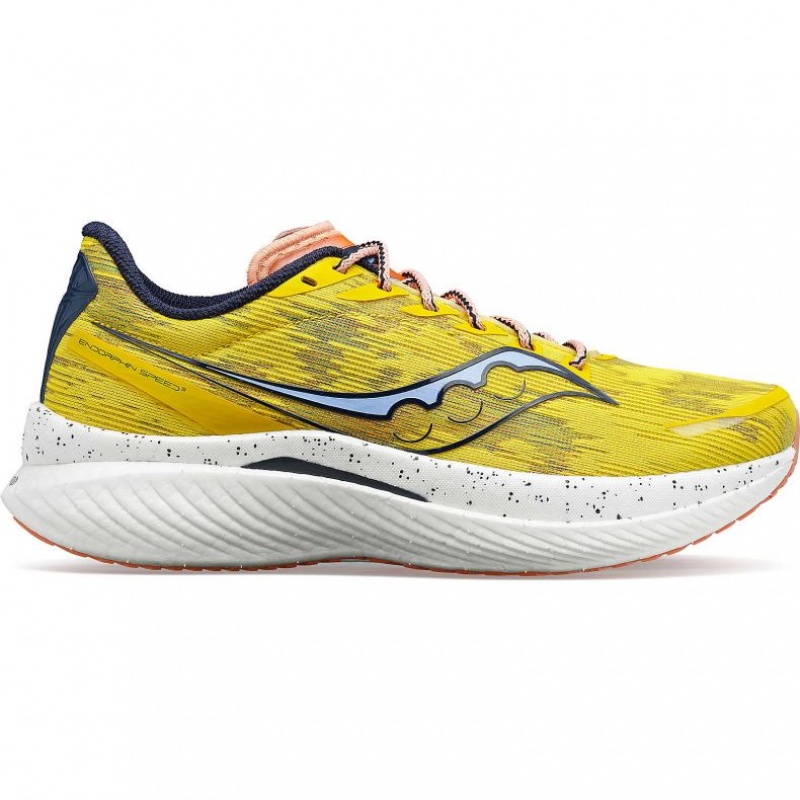 Men\'s Saucony Endorphin Speed 3 Running Shoes Yellow | CANADA ENARUCB