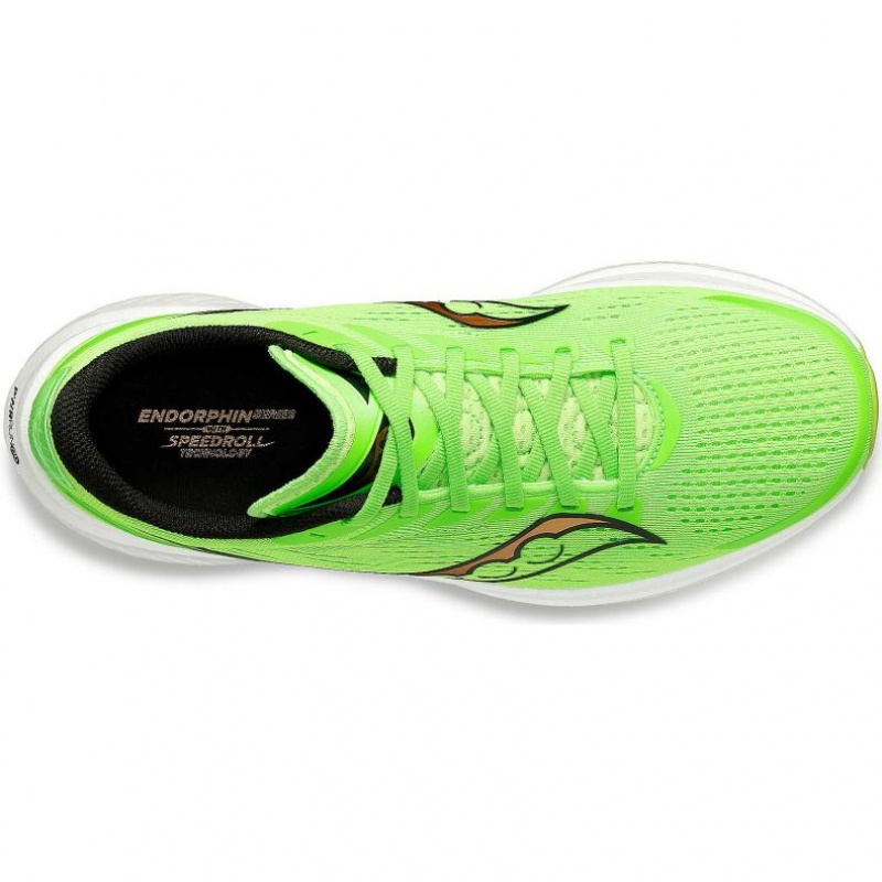 Men's Saucony Endorphin Speed 3 Running Shoes Green | CANADA HZDTSAC