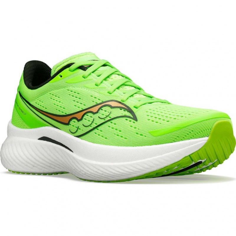 Men's Saucony Endorphin Speed 3 Running Shoes Green | CANADA HZDTSAC