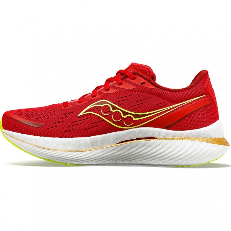 Men's Saucony Endorphin Speed 3 Running Shoes Red | CANADA DEMXFOP