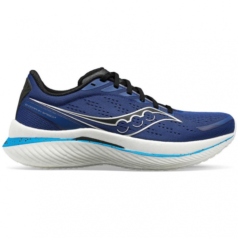 Men\'s Saucony Endorphin Speed 3 Running Shoes Indigo | CANADA IWQYOGM