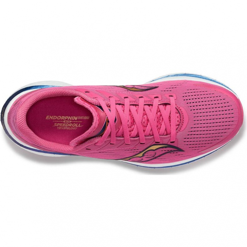 Men's Saucony Endorphin Speed 3 Running Shoes Pink | CANADA UBADYZV