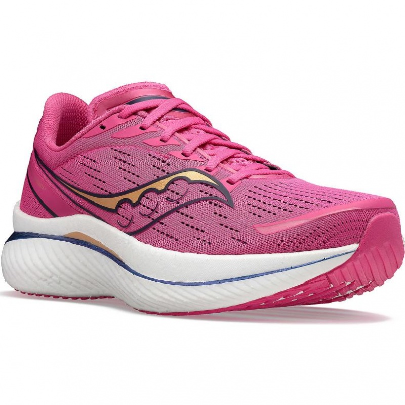 Men's Saucony Endorphin Speed 3 Running Shoes Pink | CANADA UBADYZV