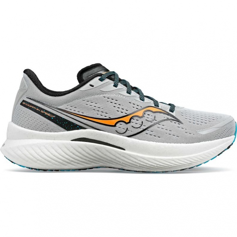 Men\'s Saucony Endorphin Speed 3 Running Shoes Grey | CANADA CBZLVXE