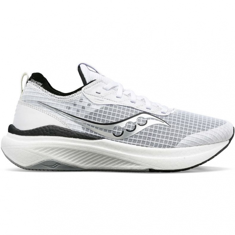 Men\'s Saucony Freedom Crossport Running Shoes White | CANADA CIOUTPY