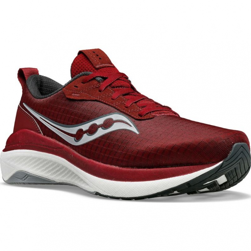 Men's Saucony Freedom Crossport Running Shoes Red | CANADA VLODYPK