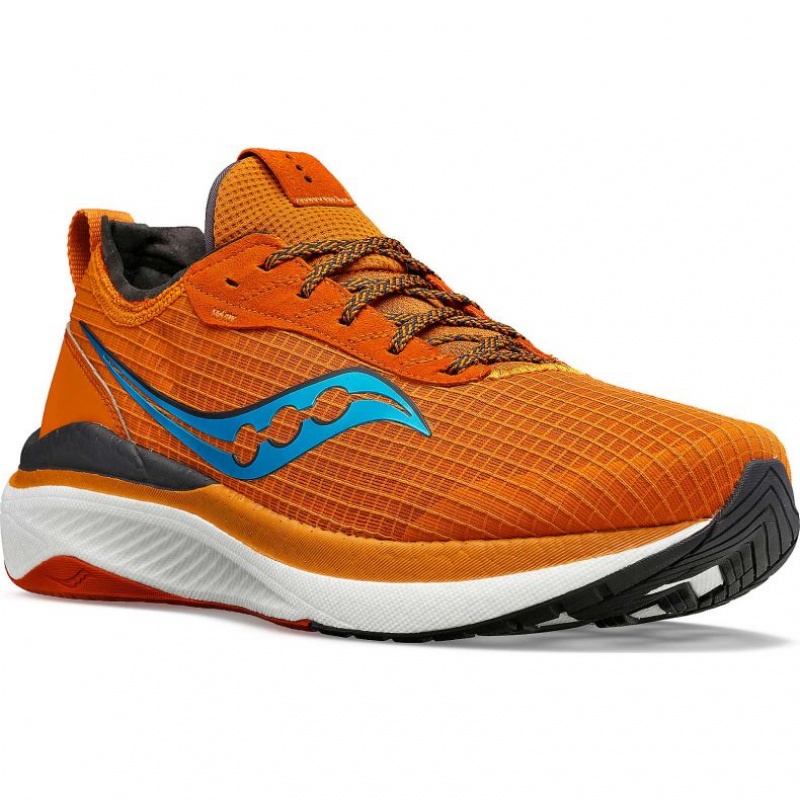 Men's Saucony Freedom Crossport Running Shoes Orange | CANADA HGUOWEF