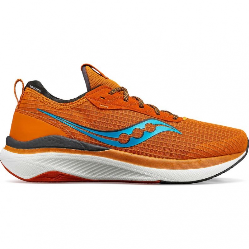 Men\'s Saucony Freedom Crossport Running Shoes Orange | CANADA HGUOWEF