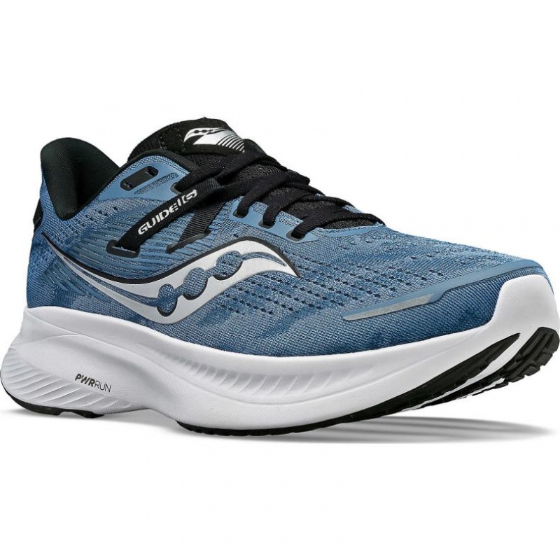 Men's Saucony Guide 16 Running Shoes Blue | CANADA CJTUWZP