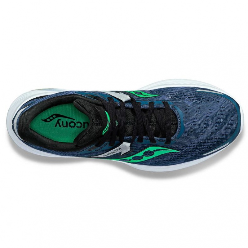 Men's Saucony Guide 16 Wide Running Shoes Blue | CANADA MNIFKXA