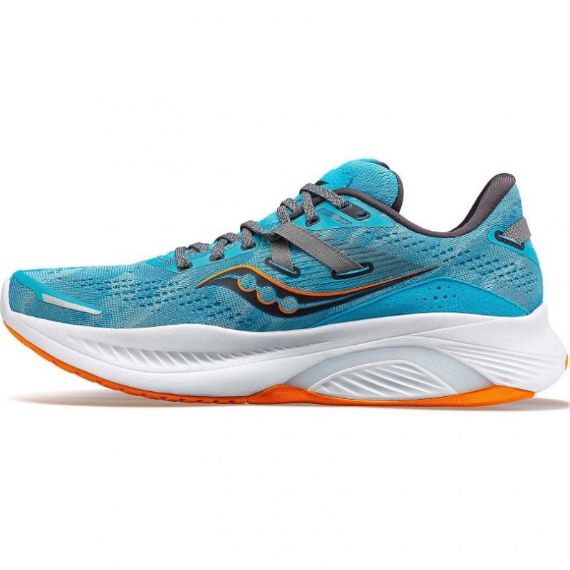 Men's Saucony Guide 16 Wide Running Shoes Turquoise | CANADA MPCDNER