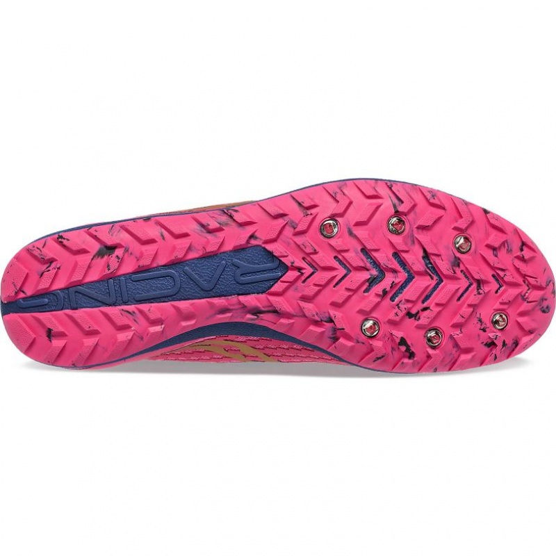 Men's Saucony Havok XC 3 Spikes Pink | CANADA SDZTXYQ