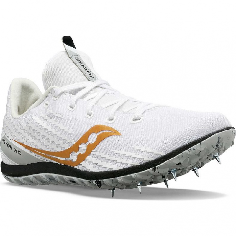 Men's Saucony Havok XC 3 Spikes White | CANADA RZFSATK