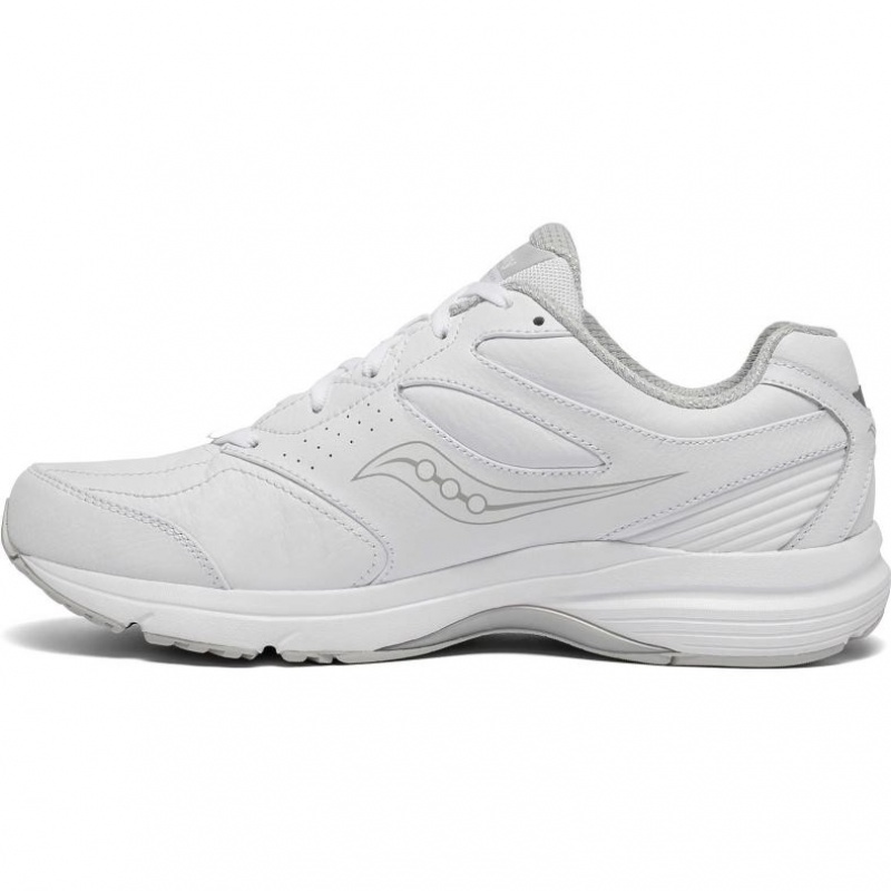 Men's Saucony Integrity Walker 3 Walking Shoes White | CANADA SHUKJMB