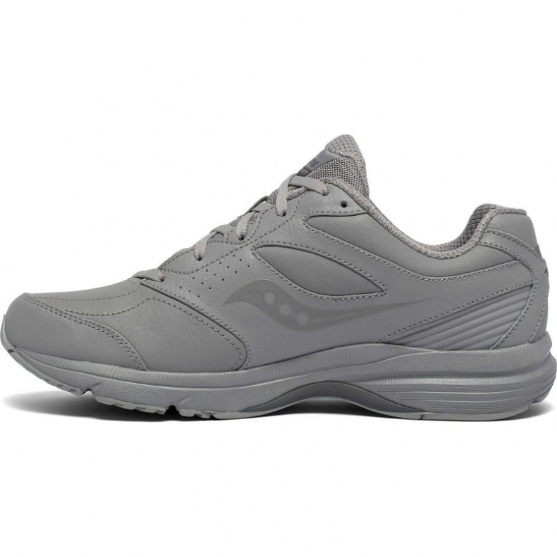 Men's Saucony Integrity Walker 3 Walking Shoes Grey | CANADA MXNOJGV