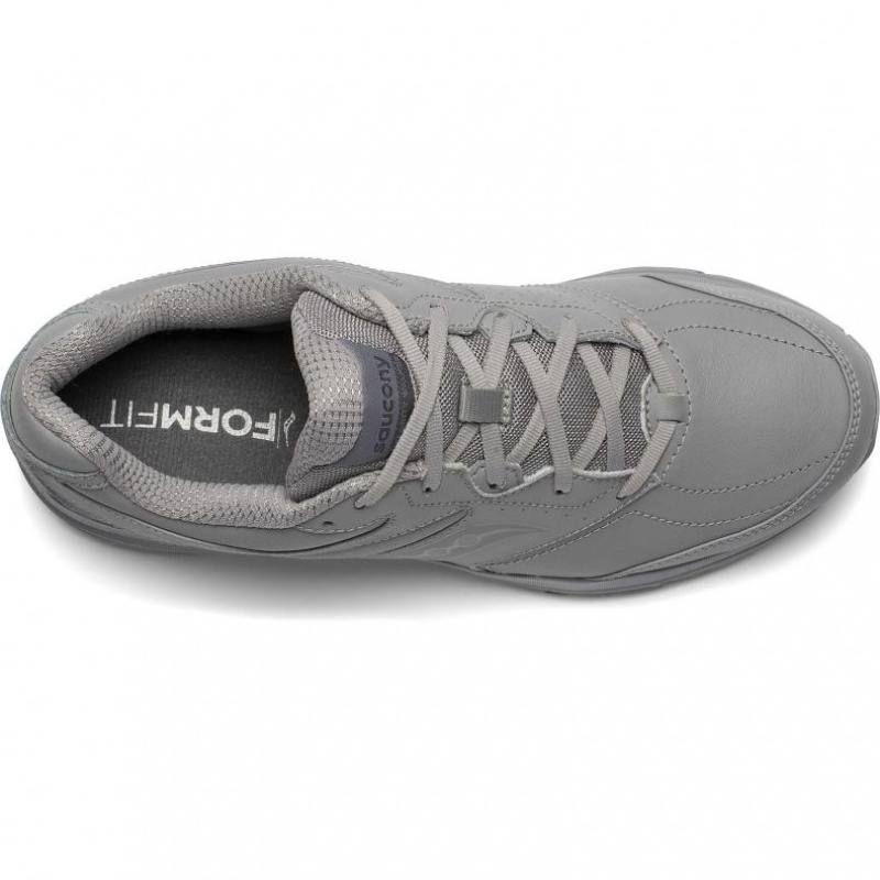 Men's Saucony Integrity Walker 3 Walking Shoes Grey | CANADA MXNOJGV