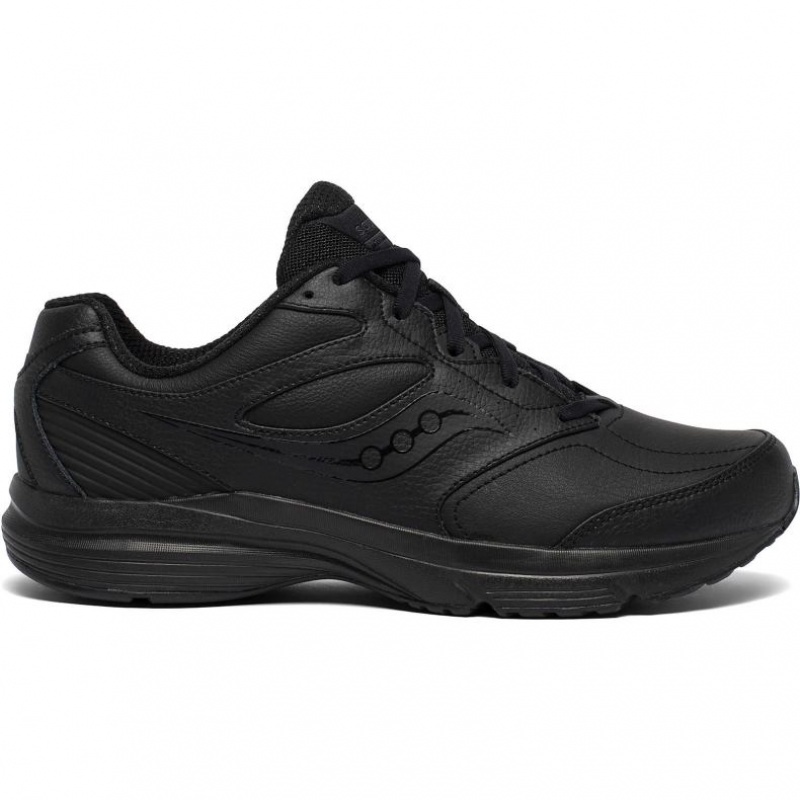 Men\'s Saucony Integrity Walker 3 Walking Shoes Black | CANADA WTEFDBP