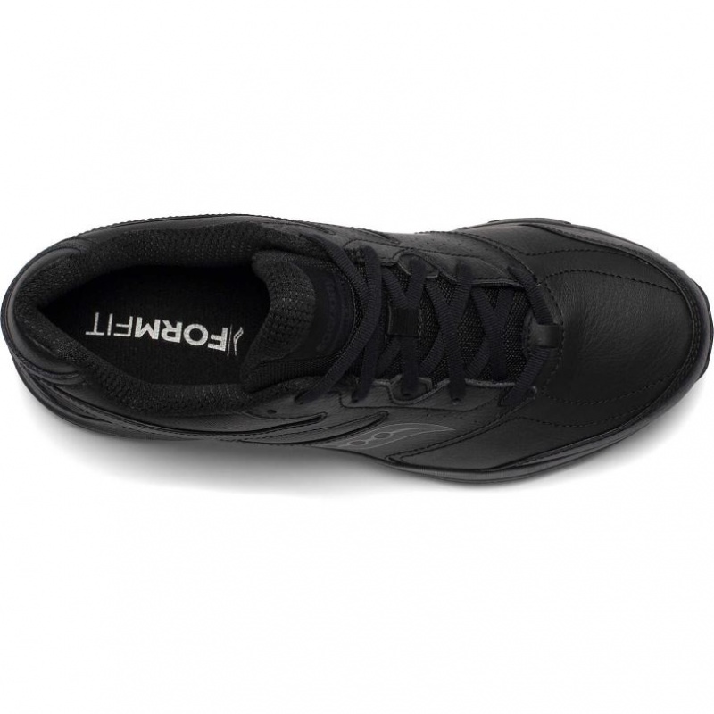 Men's Saucony Integrity Walker 3 Wide Running Shoes Black | CANADA ROVCHIN