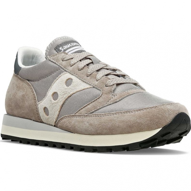 Men's Saucony Jazz 81 Sneakers Beige | CANADA DQWZMEU