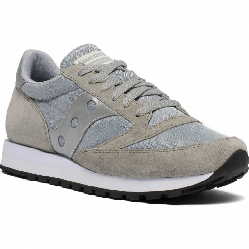 Men's Saucony Jazz 81 Sneakers Grey / Silver | CANADA FRLEVDT