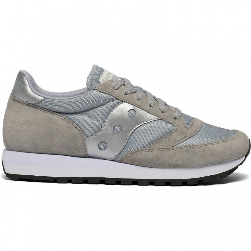 Men\'s Saucony Jazz 81 Sneakers Grey / Silver | CANADA FRLEVDT