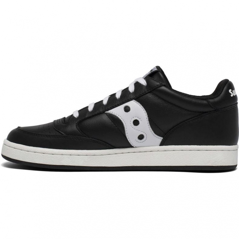 Men's Saucony Jazz Court Sneakers Black / White | CANADA BYKATIE