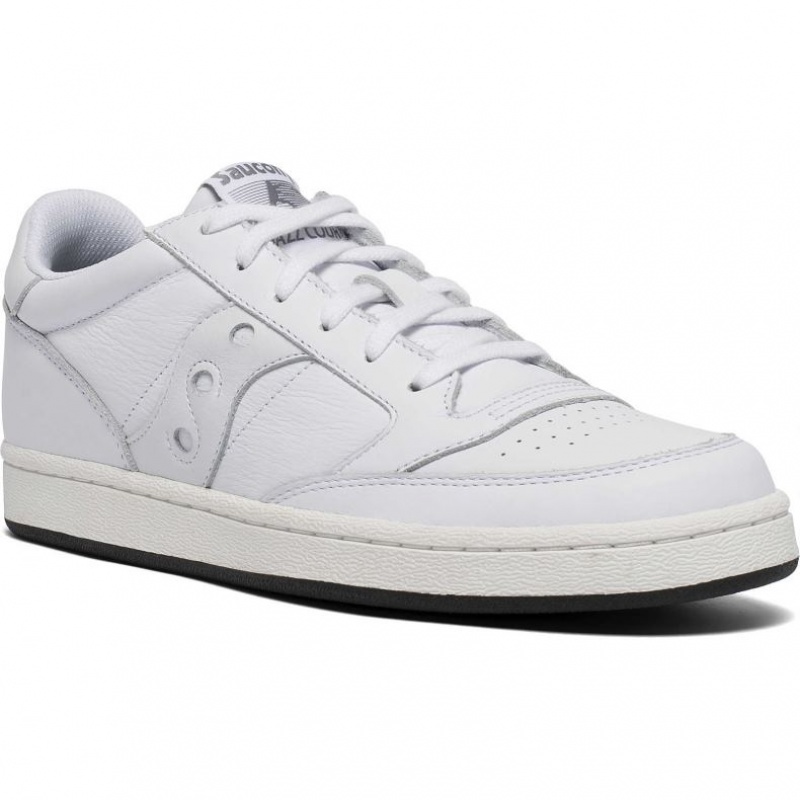 Men's Saucony Jazz Court Sneakers White | CANADA JIQGXVL