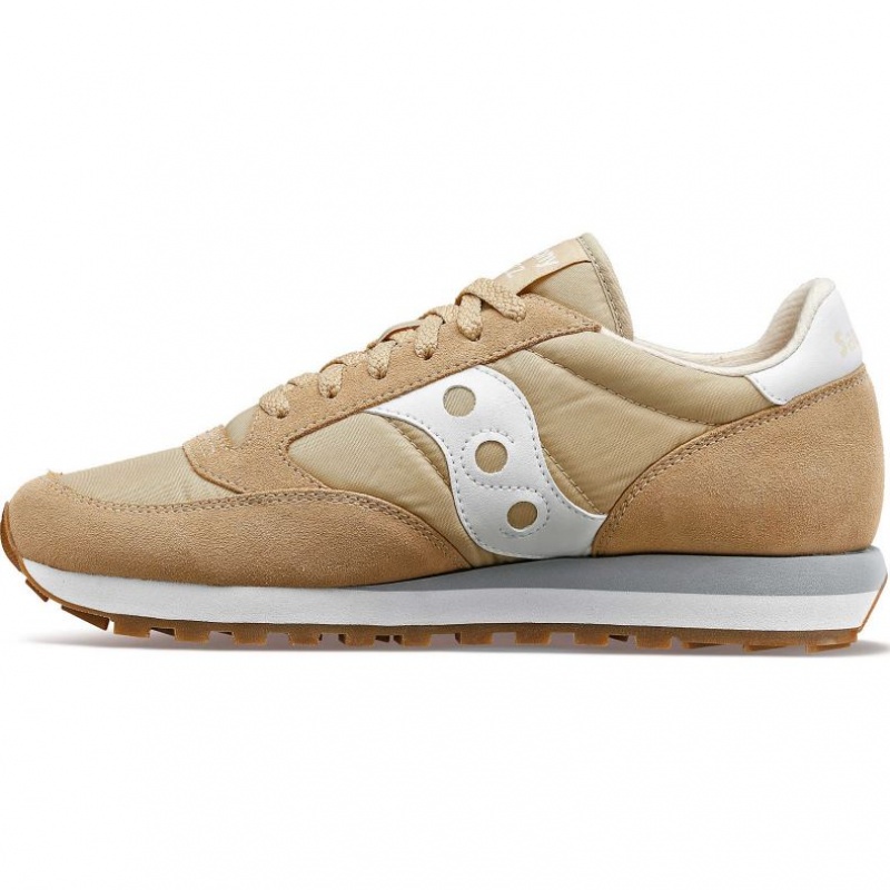 Men's Saucony Jazz Original Sneakers Beige | CANADA GZRYHPT