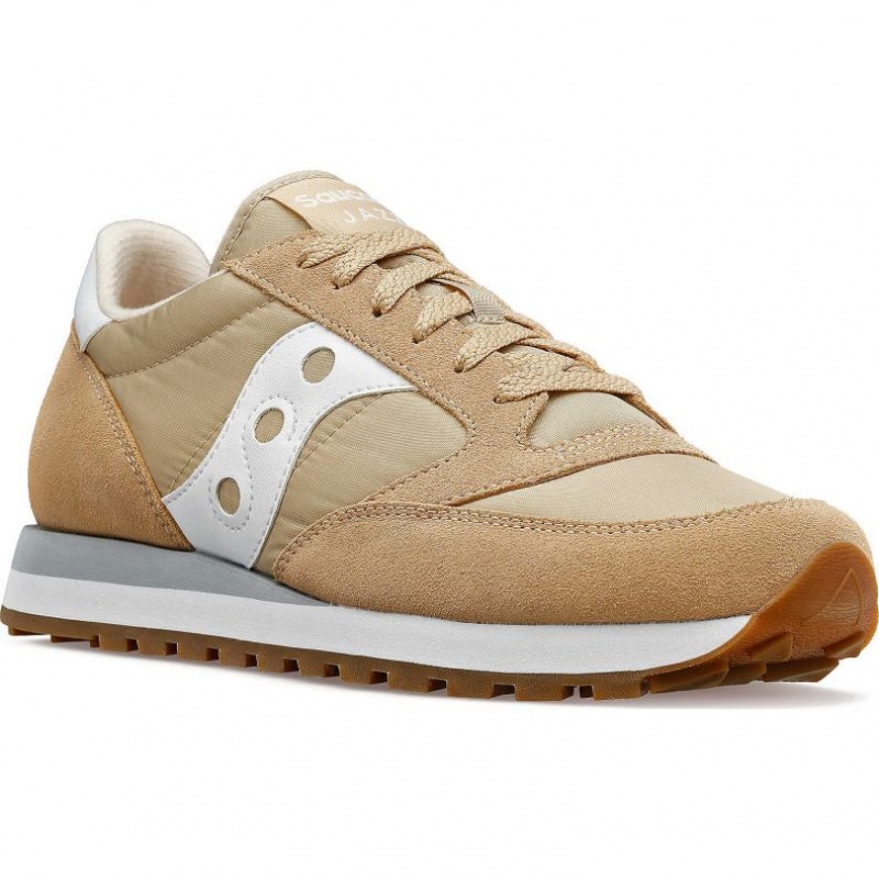 Men's Saucony Jazz Original Sneakers Beige | CANADA GZRYHPT