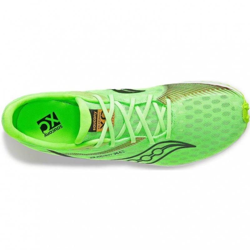 Men's Saucony Kilkenny XC9 Spikes Green | CANADA JFUEZKP