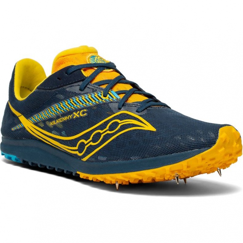 Men's Saucony Kilkenny XC9 Spikes Navy | CANADA HIJFVYB