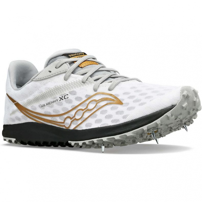 Men's Saucony Kilkenny XC9 Spikes White | CANADA IKANTDW