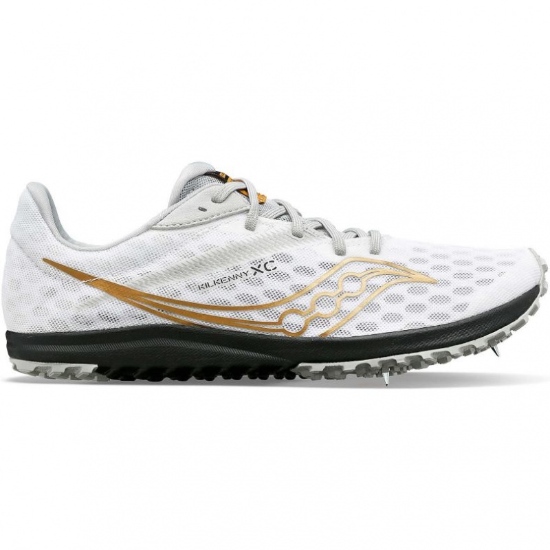 Men\'s Saucony Kilkenny XC9 Spikes White | CANADA IKANTDW