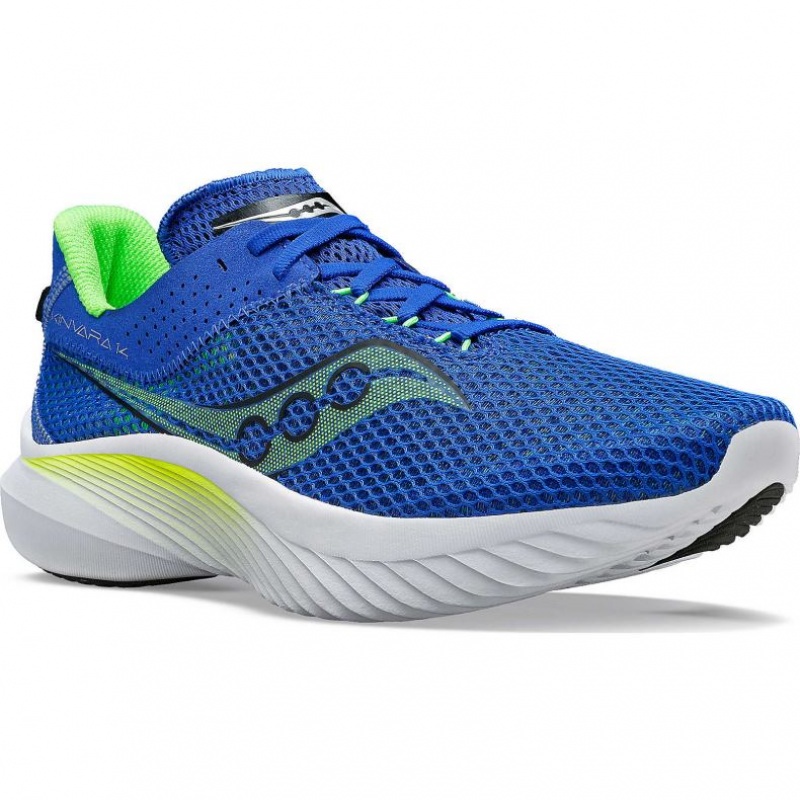 Men's Saucony Kinvara 14 Running Shoes Blue | CANADA KWHSIMP