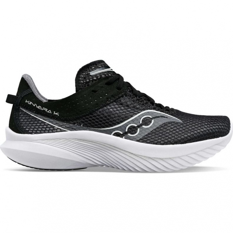 Men\'s Saucony Kinvara 14 Running Shoes Black | CANADA IJXPCRQ