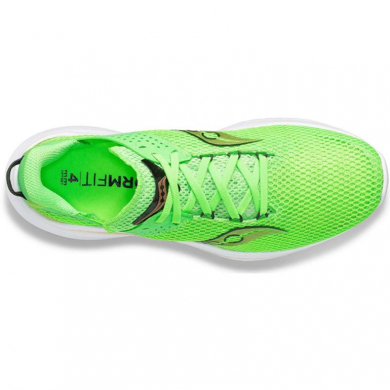 Men's Saucony Kinvara 14 Running Shoes Green | CANADA MXYRWHS